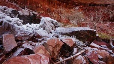 Zion Ulusal Parkı 'nda Zümrüt Havuzları