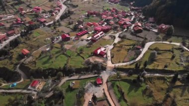 Uzungol Gölü insansız hava aracı görüntüsü