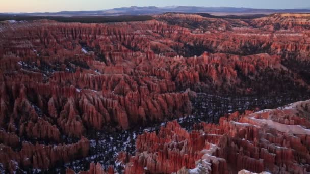 Bryce Canyon Εθνικό Πάρκο ΗΠΑ — Αρχείο Βίντεο