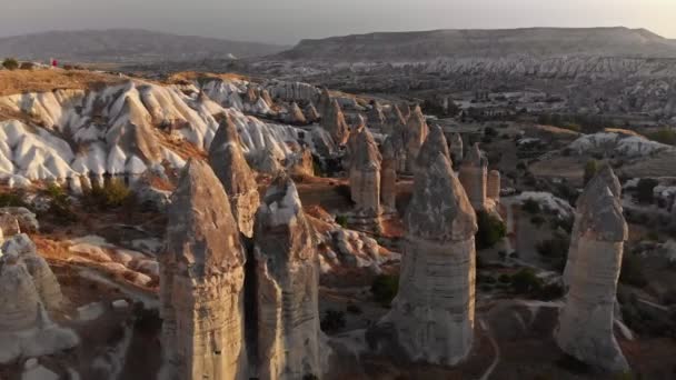 Valle del Amor de Capadocia Goreme Turquía — Vídeo de stock