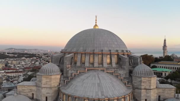 Suleymaniye Τζαμί στην Κωνσταντινούπολη — Αρχείο Βίντεο