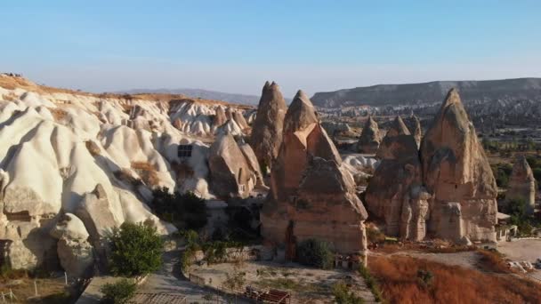 Долина любові Каппадокії Горем Туреччина — стокове відео