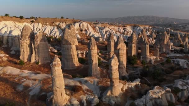 Valea Dragostei din Cappadocia Goreme Turcia — Videoclip de stoc