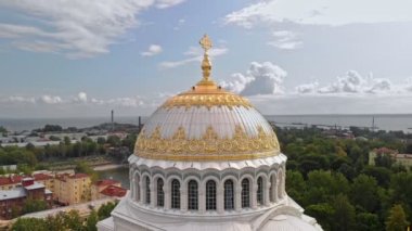 Saint Petersburg 'un insansız hava aracı görüntüsü