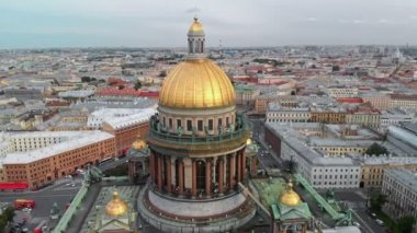 Saint Petersburg 'un insansız hava aracı görüntüsü