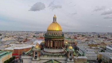 Saint Petersburg 'un insansız hava aracı görüntüsü