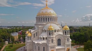Saint Petersburg 'un insansız hava aracı görüntüsü