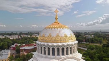 Saint Petersburg 'un insansız hava aracı görüntüsü