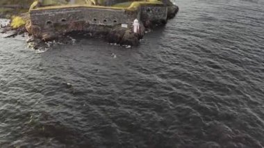 Suomenlinna Adası Kalesi Hava Görüntüsü