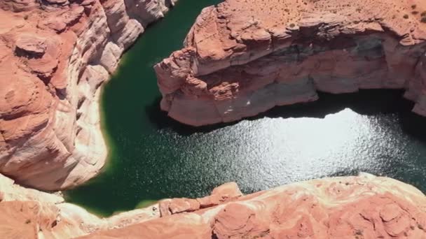 Vista aérea del río Colorado — Vídeos de Stock