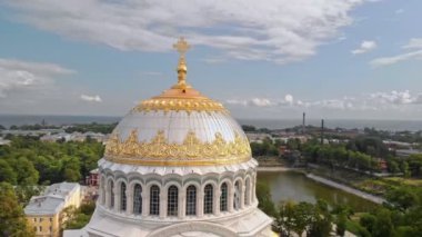 Saint Petersburg 'un insansız hava aracı görüntüsü