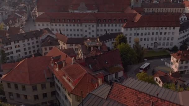 Собор Святого Галла в Швейцарии — стоковое видео