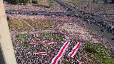 Beyaz Rusya 'da barışçıl protesto gösterileri