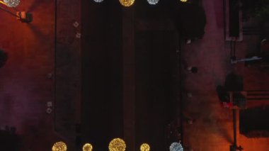  Hayfa İsrail 'de Noel süslemeleri