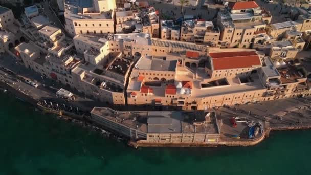 Famous old town of Jaffa at Tel Aviv — Vídeo de Stock