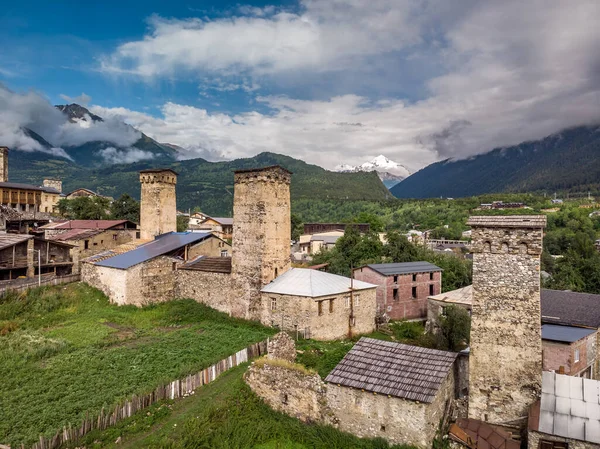 Georgië drone uitzichten — Stockfoto