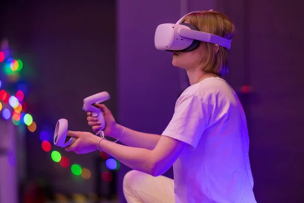 Gafas de realidad virtual Imágenes de stock libres de derechos