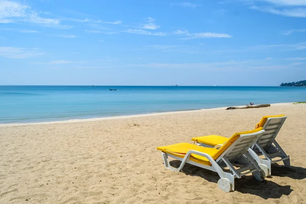 Plaj sandalyeleri Beach Phuket, Tayland