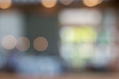 Kafede hafif bulanık bokeh