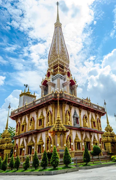 Wat TEMPLE no sul da Tailândia — Fotografia de Stock