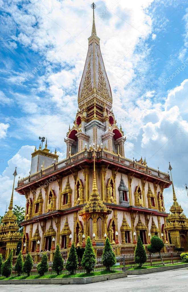 Wat TEMPLE in South of Thailand