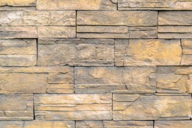 Eski taş taş tuğla duvar