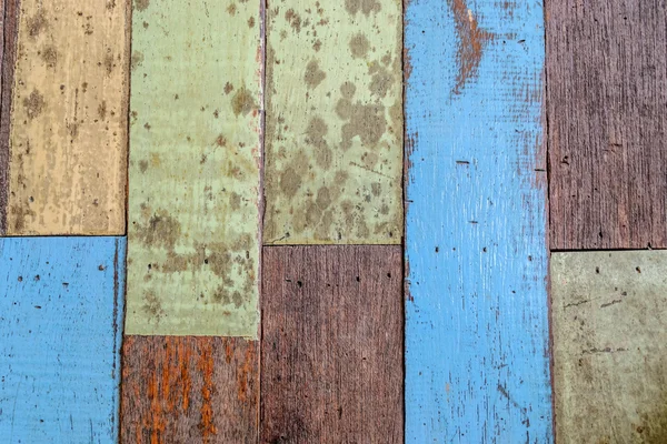 Fondos de pared de madera de colores — Foto de Stock