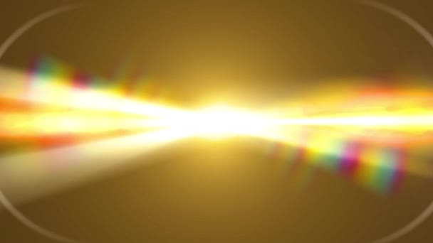 Výbuch blesk světla optické čočky světlice přechod lesklý animace bezešvé smyčka umění pozadí nová kvalita přirozené osvětlení lampy efekt dynamické barevné světlé video záběry — Stock video