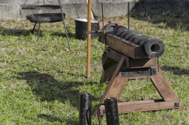 Hurda topçu Ortaçağ fuarında