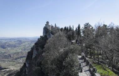 san marino kale görünümü