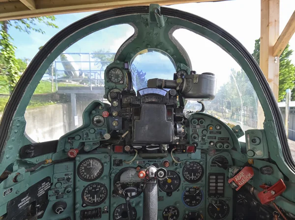 O cloche de aeronaves militares soviéticas — Fotografia de Stock