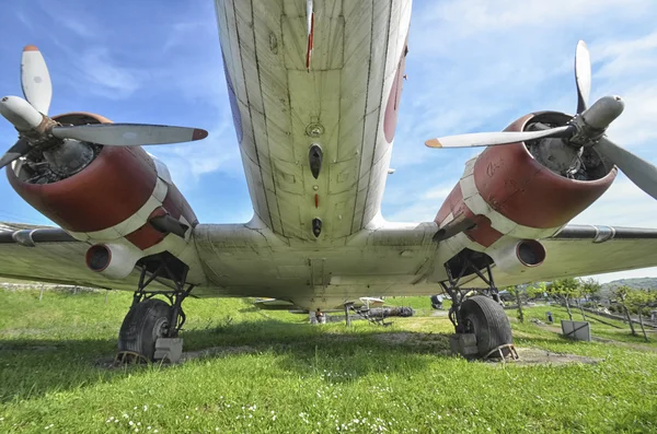 Los motores radiales de la aeronave DC-3 —  Fotos de Stock