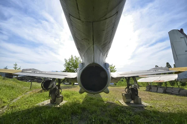 La turbina de un avión de combate —  Fotos de Stock