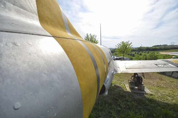 Le fuselage d'un avion de chasse — Photo