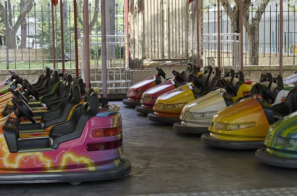 View of bumper cars — Stock Photo, Image