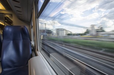 Floransa tren penceresinden