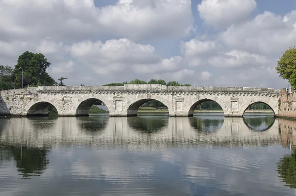 Rimini Roma köprüsü — Stok fotoğraf