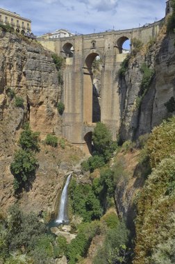 Gorge ve Ronda şelale
