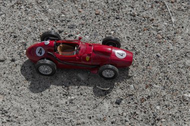 Vintage tek koltuklu otomobil modeli