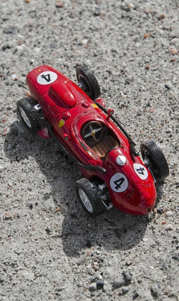 Modelo de un coche monoplaza rojo — Foto de Stock