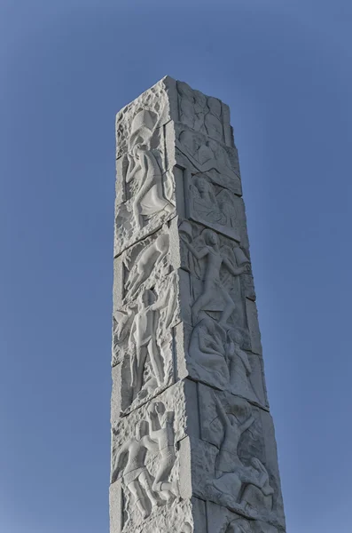 Detalle del obelisco racionalista en Roma — Foto de Stock