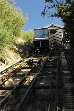 Ünlü Engadin'in asansörleri Valparaiso