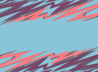 Sivri uçlu zigzag desenli soyut arkaplan