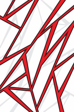 Geometrik çizgi desenli soyut arkaplan