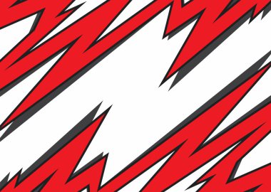 Sivri uçlu zigzag desenli soyut arkaplan