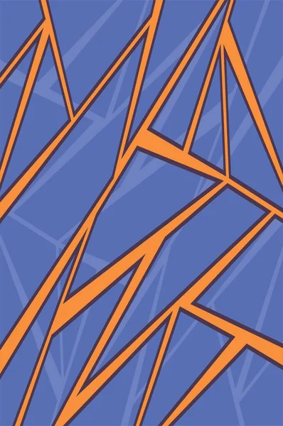 Abstrakter Hintergrund Mit Geometrischem Linienmuster — Stockvektor