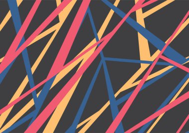 Geometrik çizgi desenli soyut arkaplan