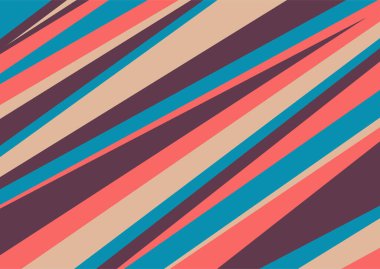 Basit renkli satırlara sahip soyut arkaplan