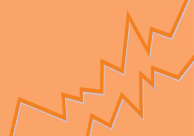 Sivri uçlu zigzag desenli soyut arkaplan