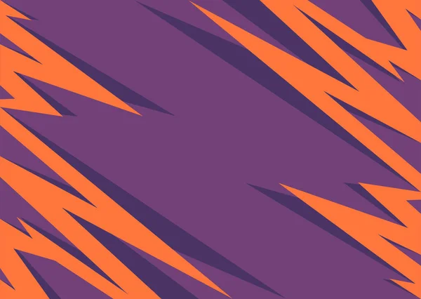 Fondo Abstracto Con Patrón Zigzag Irregular — Vector de stock